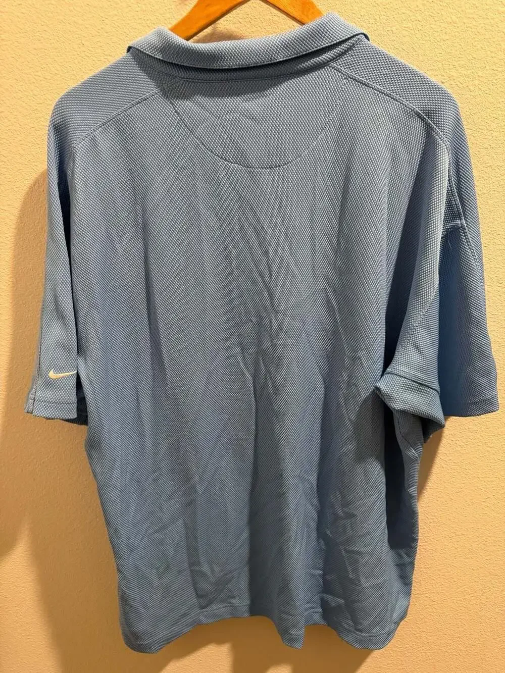 Nike Golf Sphere Dry Polo Shirt Light Blue XXL
